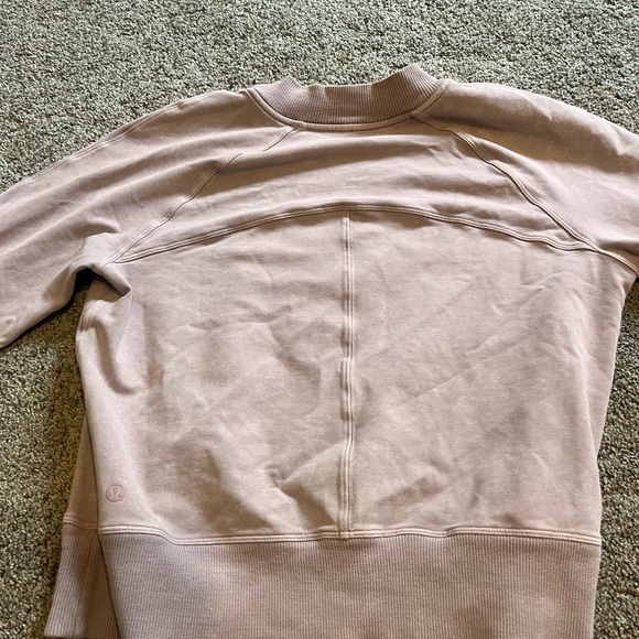 Lululemon Ready to Roll Crew Sweatshirt | Vintage Mauve | Size 4 - Picture 5 of 9